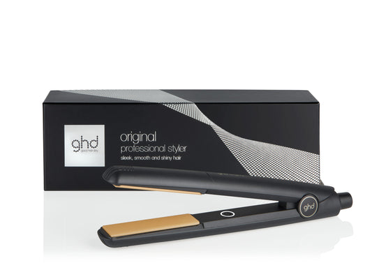 GHD original professional styler sleek smooth and shiny hair